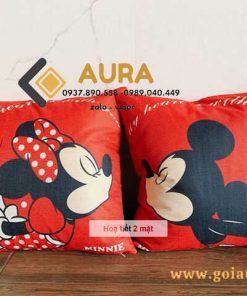 gối sofa gối trang trí cao cấp mickey