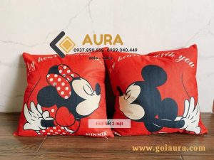 gối sofa gối trang trí cao cấp mickey