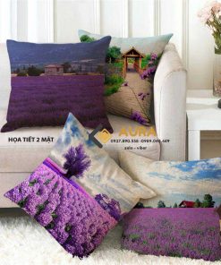 gối sofa gối trang trí phòng khách lavender a